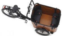 Lade das Bild in den Galerie-Viewer, Qivelo N8 Elektro Bakfiets - mattschwarz/braun
